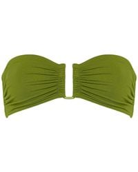 Eres - Show Ruched Bandeau Bikini Top - Lyst