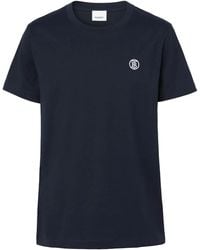 Burberry - T-shirt en coton - Lyst