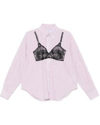 VAQUERA - Camisa con estampado trompe l'oeil - Lyst