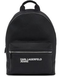 Karl Lagerfeld - Logo-Print Backpack - Lyst