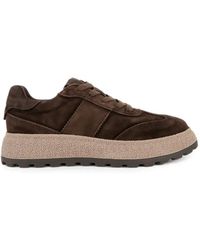 Linda Baumann - Suede Platform Sneakers - Lyst