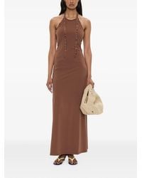 Christopher Esber - Beach Quartz Halterneck Long Dress - Lyst