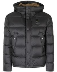 Blauer - Clipper Hooded Padded Jacket - Lyst