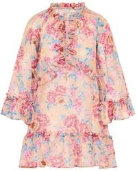 Anjuna - Floral-Print Mini Dress - Lyst