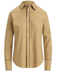 Polo Ralph Lauren - Stretch Slim Fit Cotton Shirt - Lyst