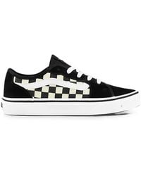 Vans - Filmore Decon Checkerboard-Print Sneakers - Lyst