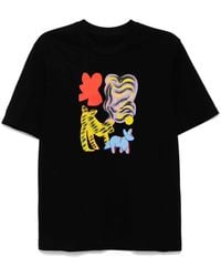 JNBY - Cats-Printed T-Shirt - Lyst