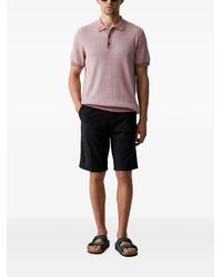 Joop! - Textured-Knit Polo Shirt - Lyst