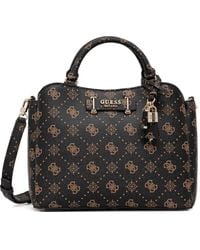 Guess - Bolso shopper Silia con monograma - Lyst