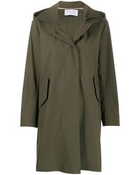 Harris Wharf London Parka à capuche - Vert