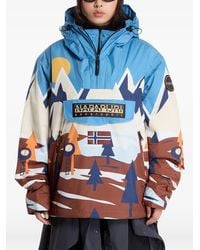Napapijri - Rainforest Next Zip-Up Hoodie Jacket - Lyst