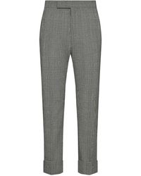 Thom Browne - Prince Of Wales-Patterned Trousers - Lyst