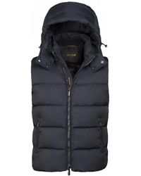 Moorer - Fire-Wk Removable-Hood Quilted Gilet - Lyst