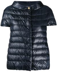 Herno - Great Short-sleeved Down Jacket - Lyst