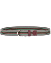 Prada - Striped D-Ring Belt - Lyst