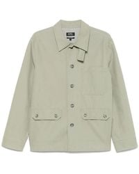 A.P.C. - Cotton Jacket - Lyst