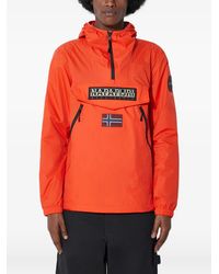 Napapijri - Giacca Con Cappuccio E Tasca - Lyst