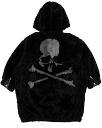 Mastermind Japan Zip-front Skull Motif Coat in Black for Men | Lyst