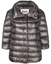 Herno Feather down puffer jacket - Gris