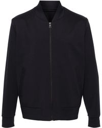 Harris Wharf London - Stretch-Jersey Bomber Jacket - Lyst