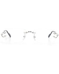 Cartier - C De Cartier Glasses - Lyst