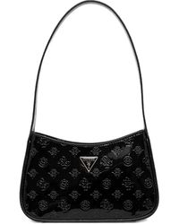 Guess - Schultertasche mit Logo-Prägung - Lyst