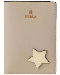 Furla - S Camelia Star-Patch Passport Holder - Lyst