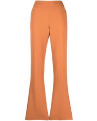 Forte Forte - Forte_forte Stretch Cady Crepe Low Waist Pants Clothing - Lyst