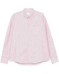 A.P.C. - Gestreept Overhemd Met Zak - Lyst
