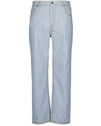 Fendi - Five-Pocket Chambray Jeans - Lyst