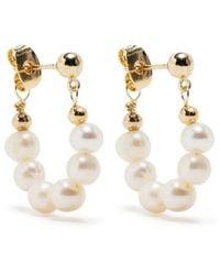 Hzmer Jewelry - Oorbellen Met Parels - Lyst