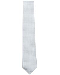 Dell'Oglio - Cravate Martin À Motif Géométrique En Jacquard - Lyst