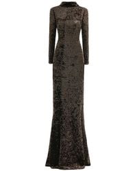 Gemy Maalouf - Beaded Open-Back Dress - Lyst