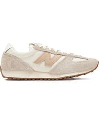 New Balance - 471 Suede Mesh Sneakers - Lyst