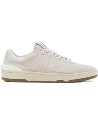 Lanvin - Clay Logo-Appliqué Sneakers - Lyst