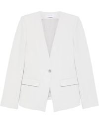 Patrizia Pepe - Single-Breasted Pocket Jacket - Lyst