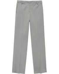 Anine Bing - Pressed-crease Straight-leg Trousers - Lyst
