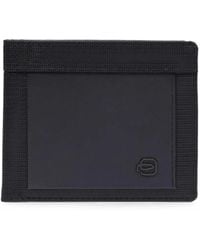 Piquadro - Logo-Patch Bifold Wallet - Lyst