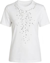 Marella - Bianca Embellished T-Shirt - Lyst