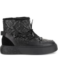 Pinko - Quilted Platform Boots - Lyst