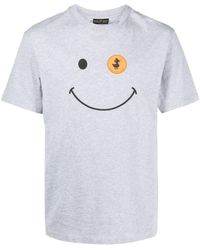 Save The Duck - Smile-print Cotton T-shirt - Lyst