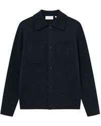 Les Deux - Gestrickte Fischer Hemdjacke - Lyst