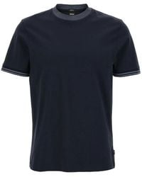 BOSS - H-Tessler 238 Mercerised T-Shirt - Lyst