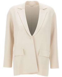 Kangra - Milano-Stitch Single-Breasted Blazer - Lyst