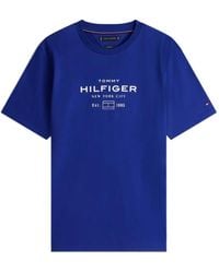 Tommy Hilfiger - Graphic-Print Short-Sleeve T-Shirt - Lyst