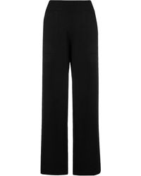 Barrie - Flared Knitted Trousers - Lyst
