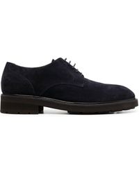 Zegna - Suede Lace-up Derby Shoes - Lyst