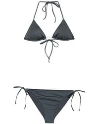 MC2 Saint Barth - Virgo Plate Logo-Plaque Triangle Bikini - Lyst