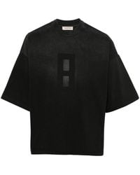 Fear Of God - T-shirt '8' noir à effet délavé - eighth - Lyst