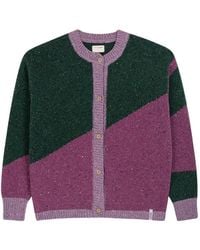 Favorite People - Color-Block Knitted Cardigan - Lyst
